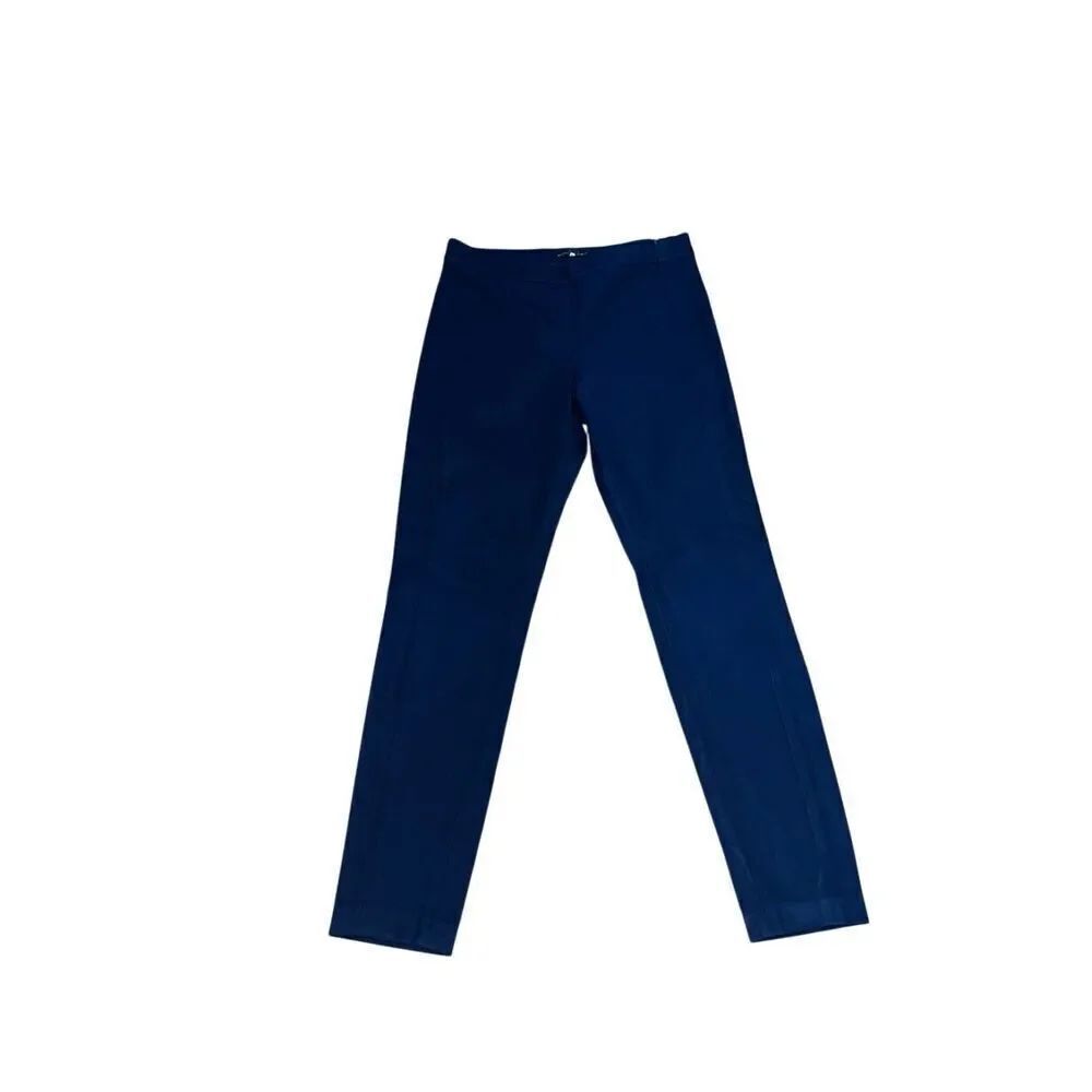 Banana Republic Navy Blue Sloan Ankle Cropped Dress Pants Size 2